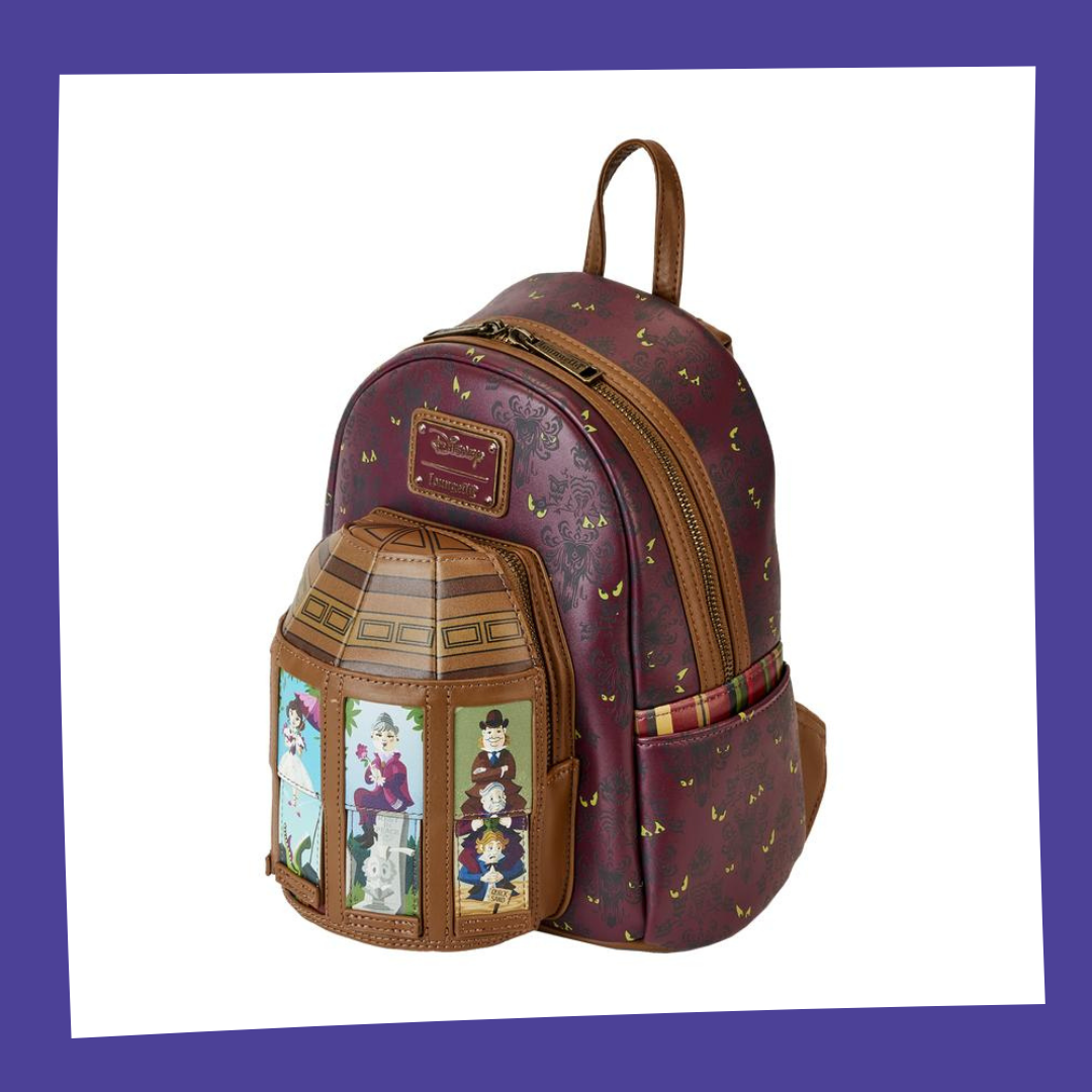 Disney - HAUNTED MANSION - Moving Portraits - Mini Sac à Dos LoungeFly