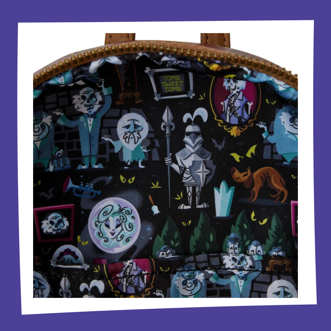 Disney - HAUNTED MANSION - Moving Portraits - Mini Sac à Dos LoungeFly