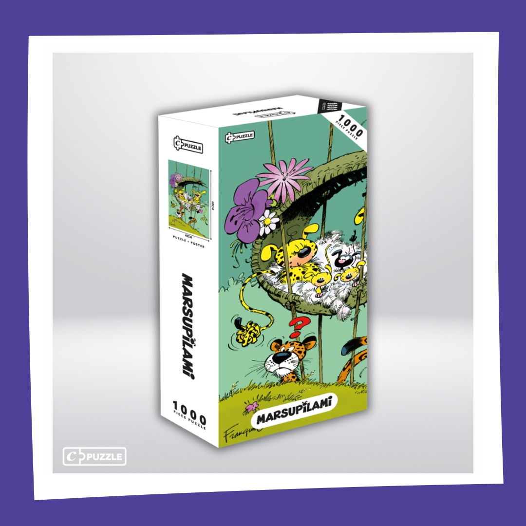 MARSUPILAMI - Poster + Puzzle 1000pcs