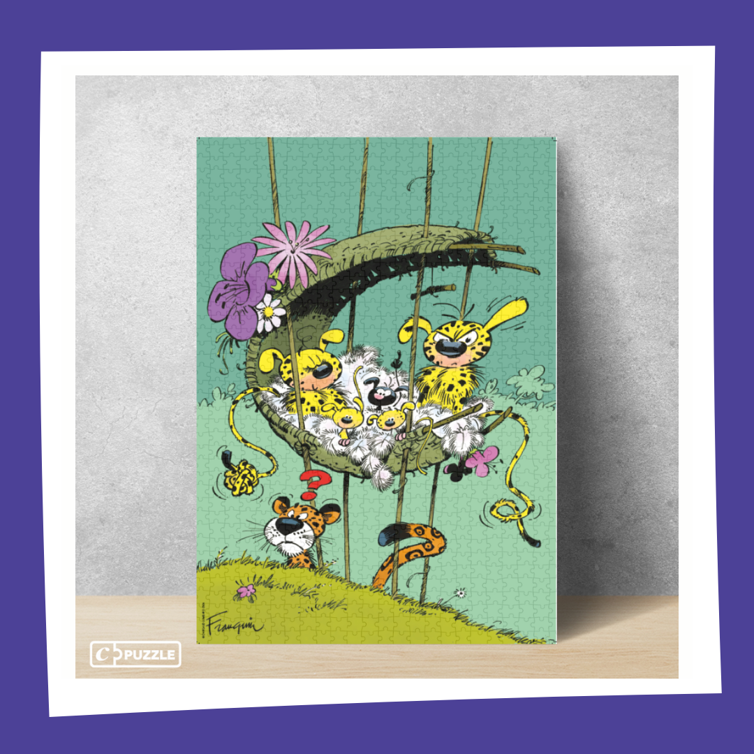 MARSUPILAMI - Poster + Puzzle 1000pcs