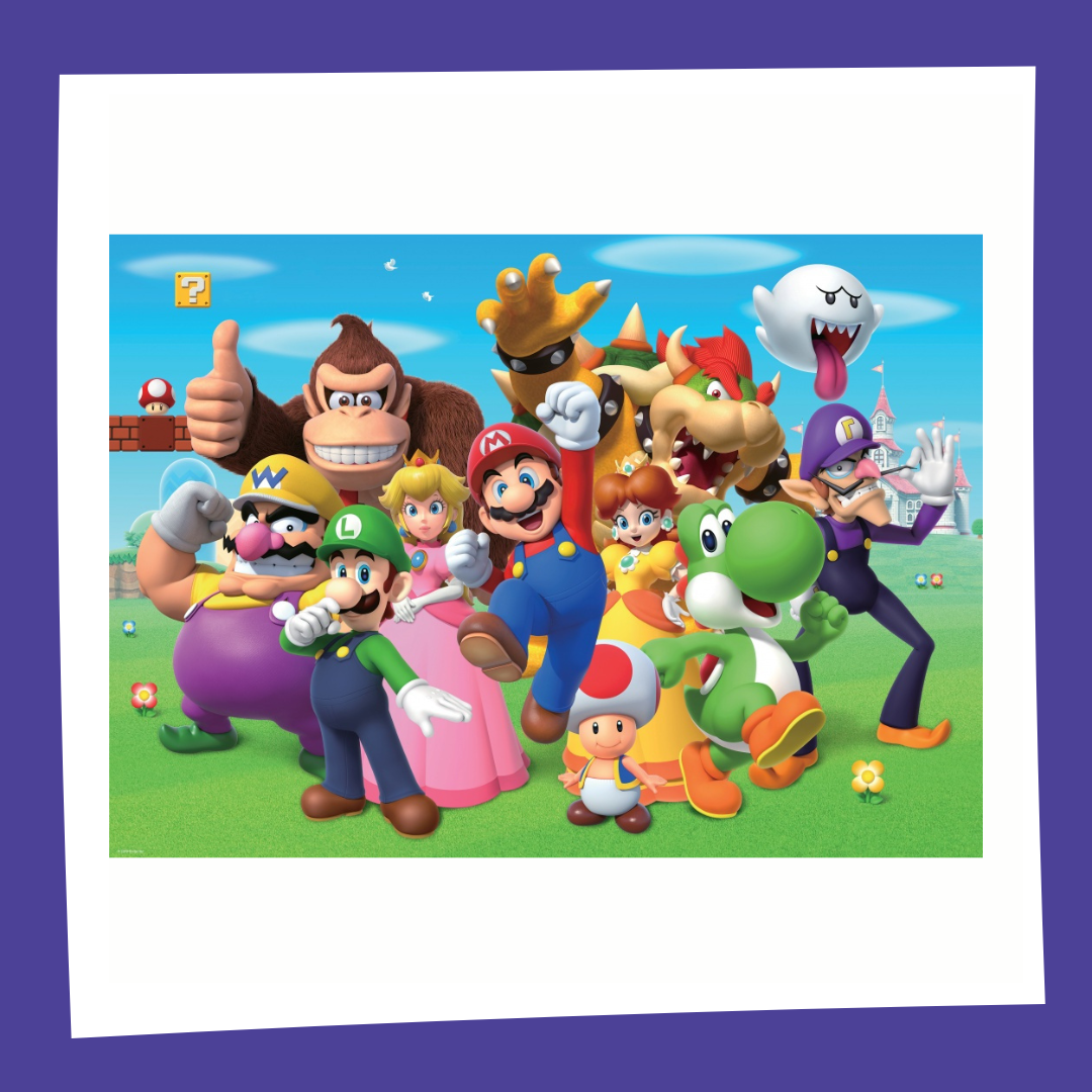 SUPER MARIO - Personnages - Puzzle Ravensburger 1000P