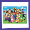 SUPER MARIO - Personnages - Puzzle Ravensburger 1000P