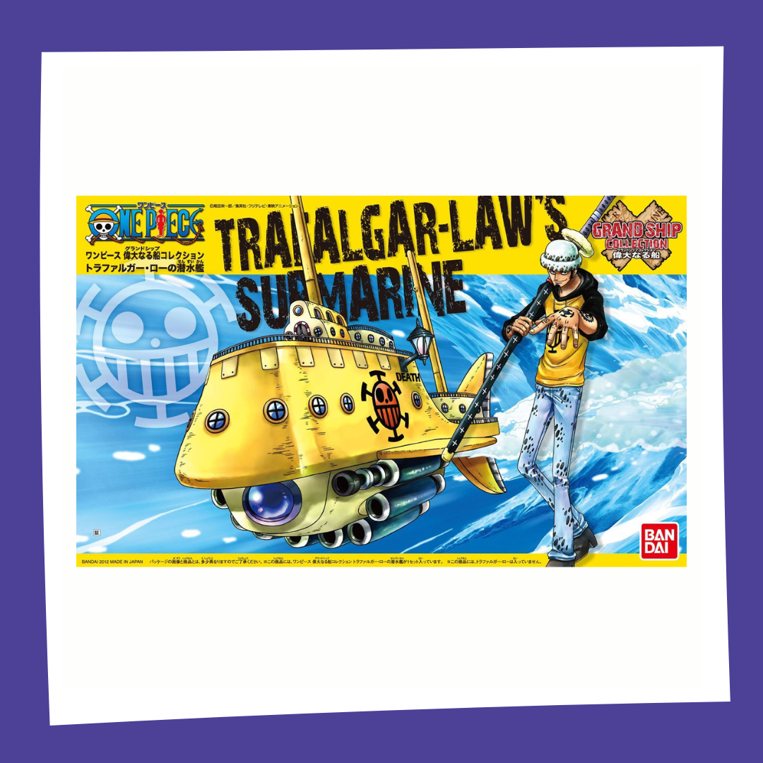 One Piece - Submarine (Trafalgar Law's Ship) - Bandai - Model Kit