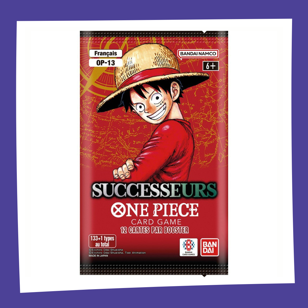 ONE PIECE - OP13 Booster de 12 cartes à jouer - FR