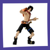 ONE PIECE - Portgas D.Ace - Figurine Anime Heroes 17cm