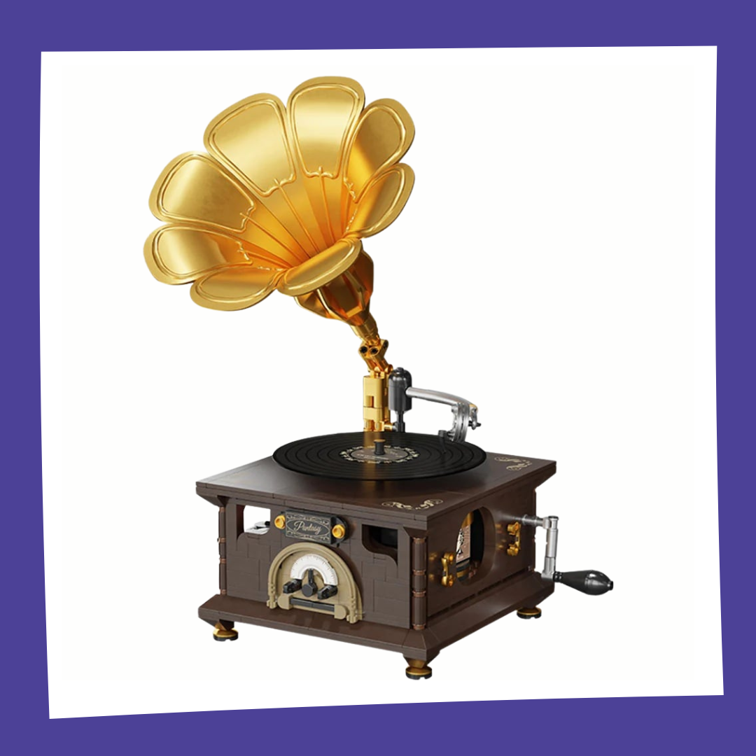 PANTASY - Retro Gramophone - Bloc de Construction