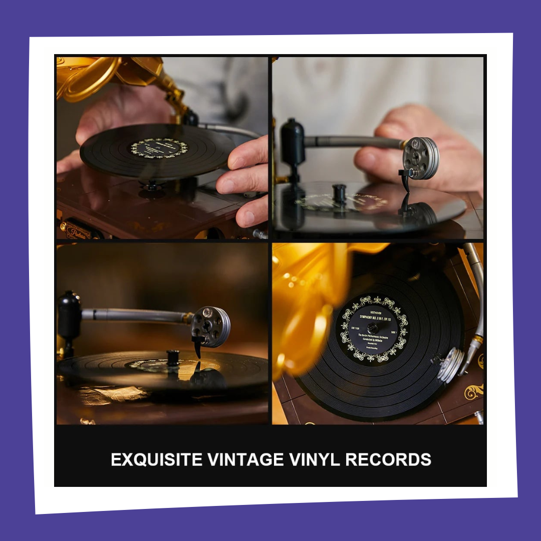 PANTASY - Retro Gramophone - Bloc de Construction