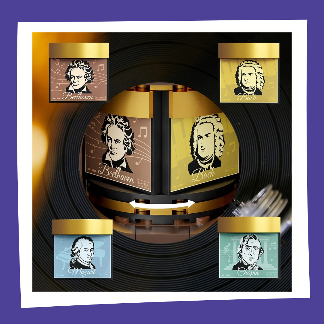 PANTASY - Retro Gramophone - Bloc de Construction