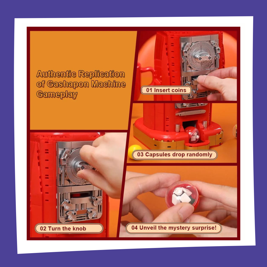 PANTASY - Gumball / Gashapon Machine - Bloc de Construction