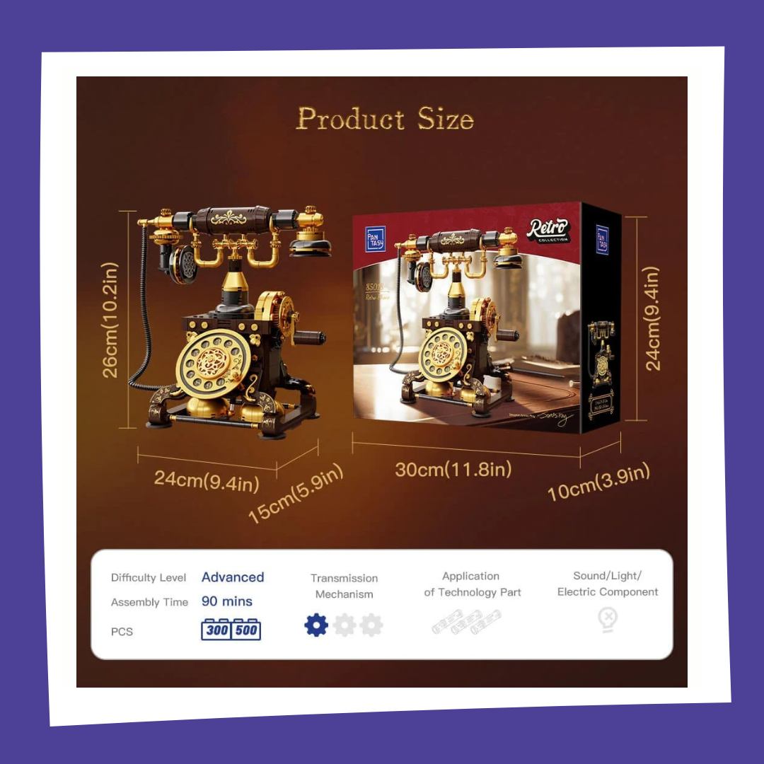 PANTASY - Retro Phone - Bloc de Construction