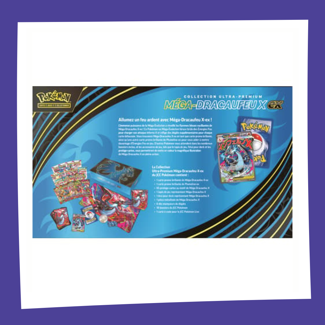 POKEMON - Coffret Ultra Premium Mega-Dracaufeu X-EX - FR