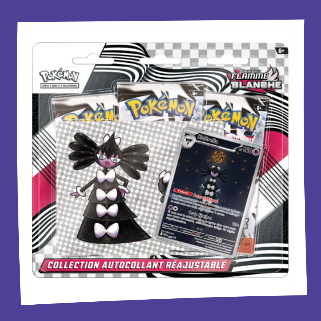 POKEMON - EV 10.5 Tech Sticker Box Flamme Blanche - FR