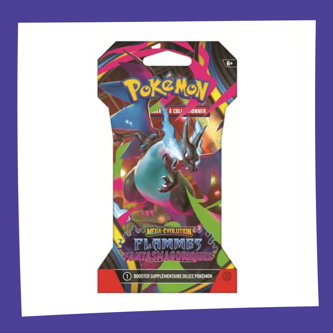 POKEMON - ME02 Flammes Fantasmagoriques - Booster de 10 cartes - FR