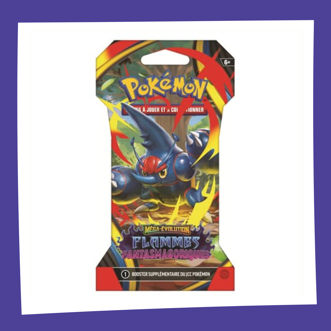 POKEMON - ME02 Flammes Fantasmagoriques - Booster de 10 cartes - FR