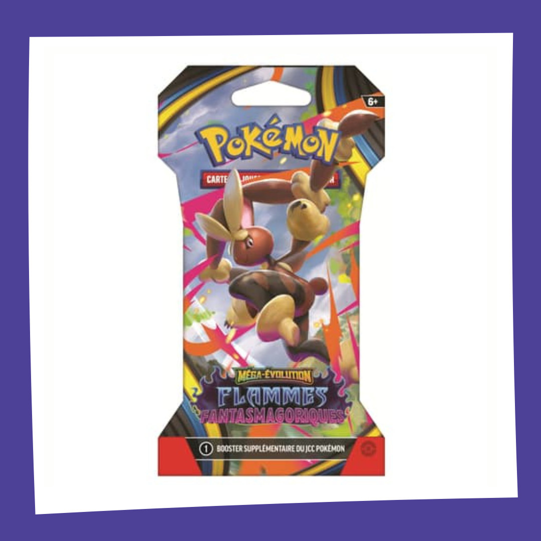 POKEMON - ME02 Flammes Fantasmagoriques - Booster de 10 cartes - FR