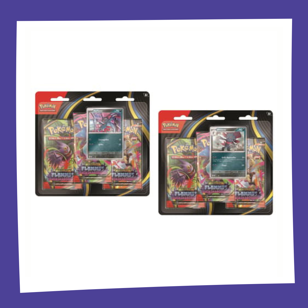 POKEMON - ME02 Flammes Fantasmagoriques Tripack 3bs - FR