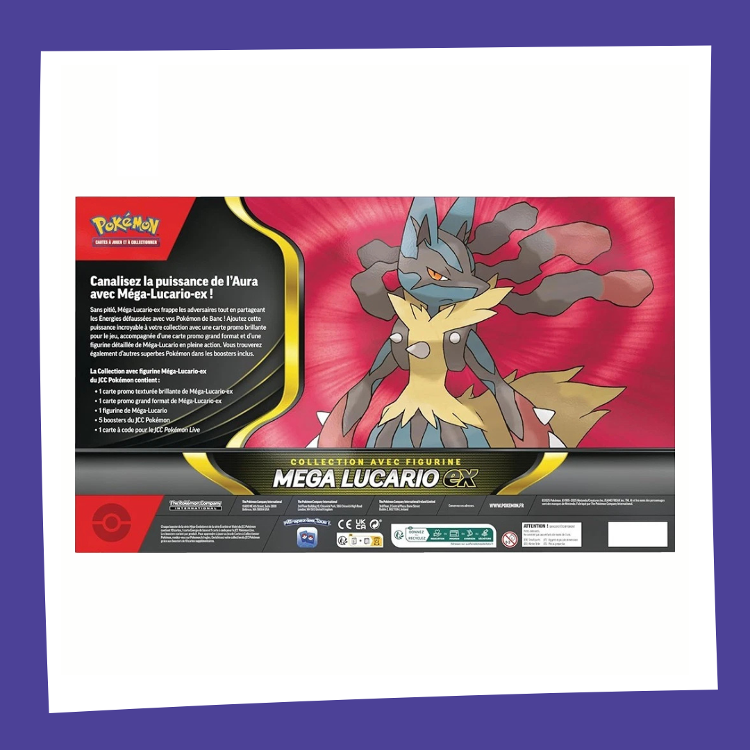 POKEMON - Coffret Premium figurine Pokémon Méga-Lucario - FR