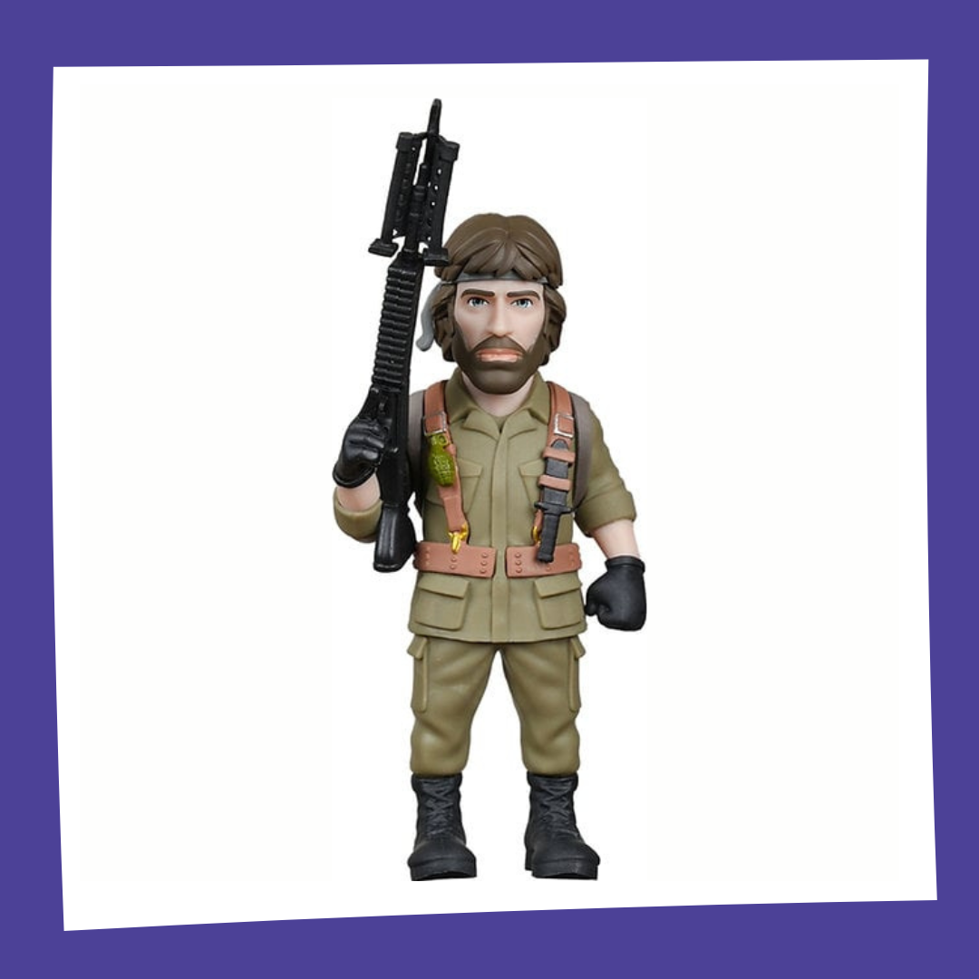PORTES DISPARUS - Chuck Norris - Figurine Minix 12cm