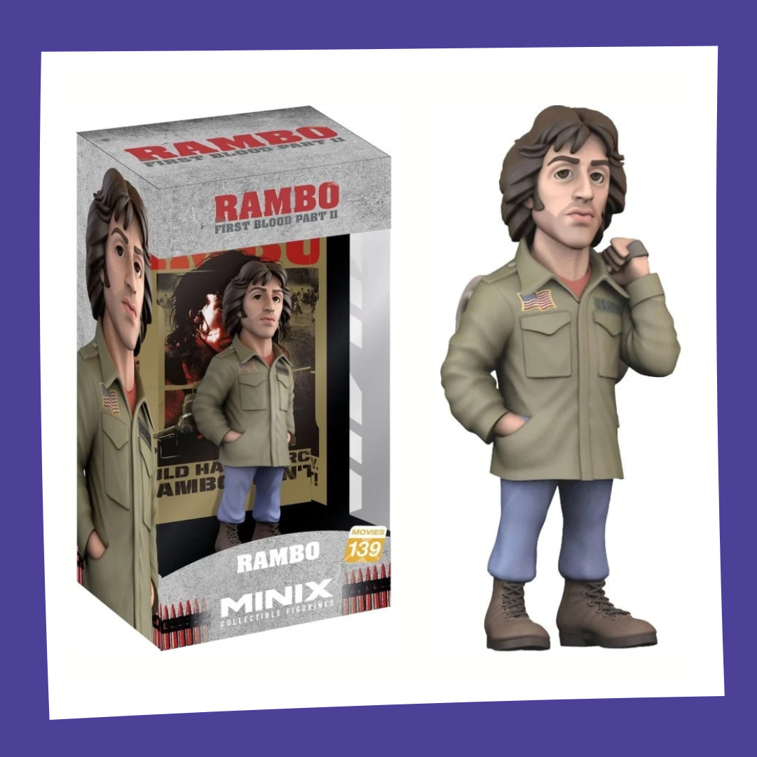 RAMBO FIRST BLOOD PART 1 - John Rambo - Figurine Minix 12cm