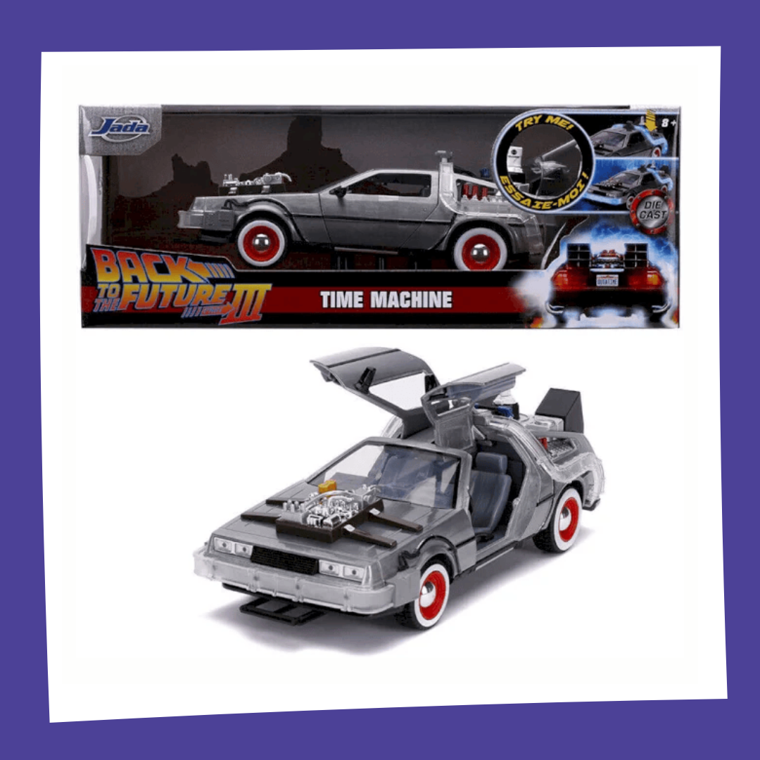 RETOUR VERS LE FUTUR 3 - Time Machine - DeLorean V2 - 1:24