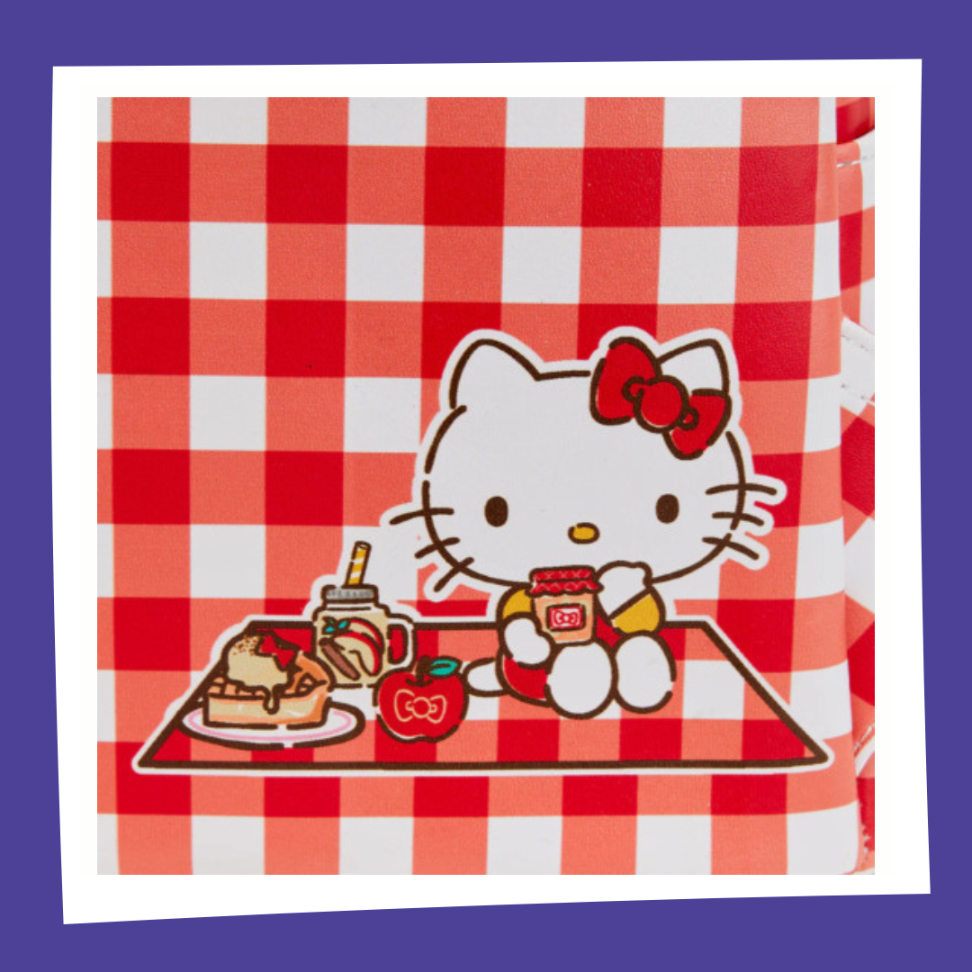 SANRIO - Hello Kitty "Gingham Cosplay" - Mini Sac à dos LoungeFly