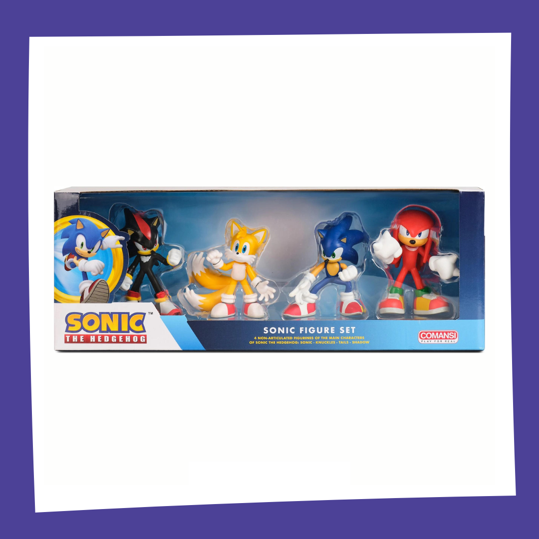 SONIC THE HEDGEHOG - Set de 4 Figurines