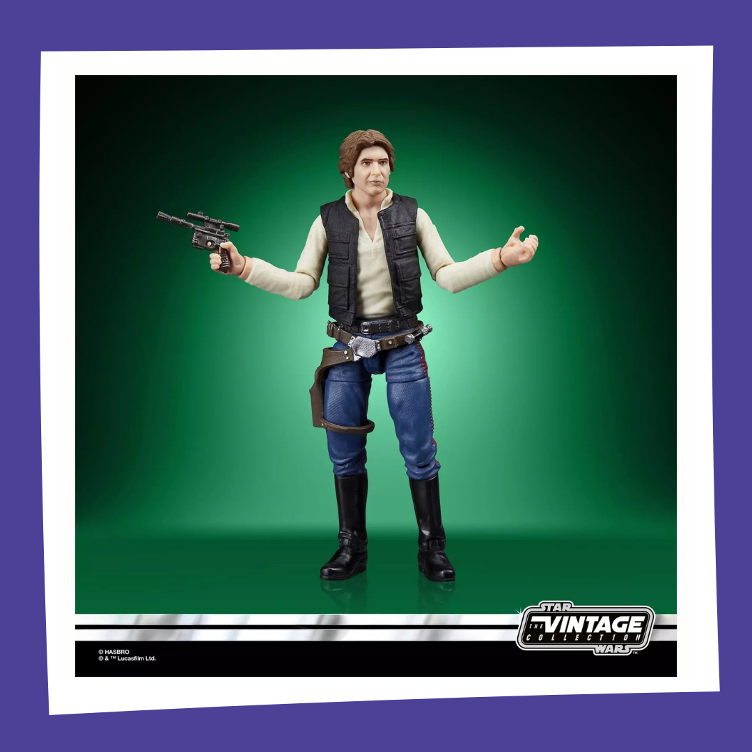 STAR WARS - Han Solo - Figurine Hasbro Vintage Collection 10cm