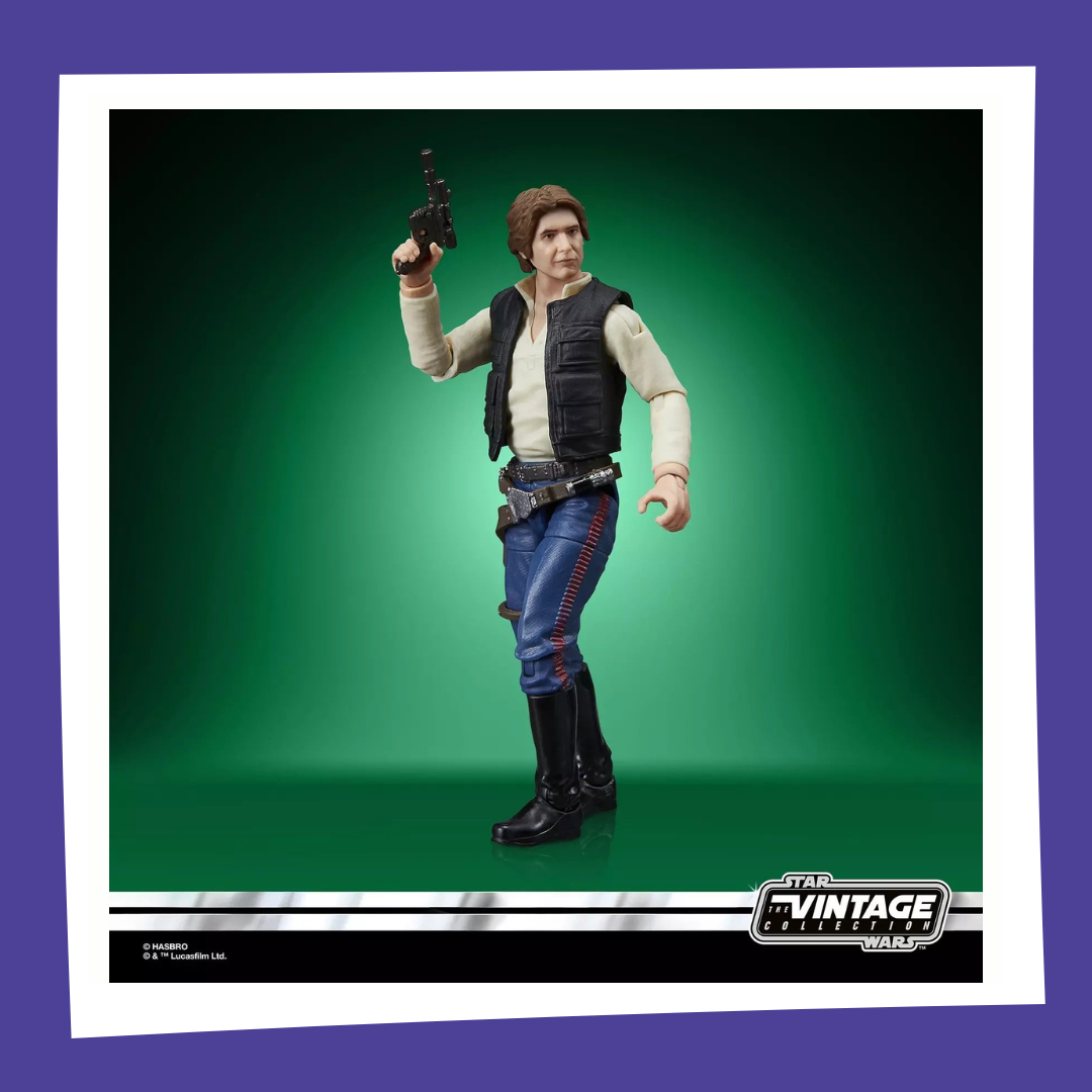 STAR WARS - Han Solo - Figurine Hasbro Vintage Collection 10cm