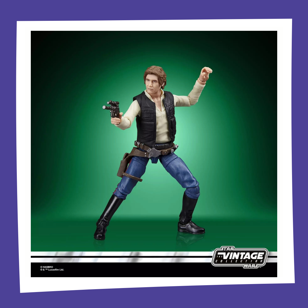 STAR WARS - Han Solo - Figurine Hasbro Vintage Collection 10cm