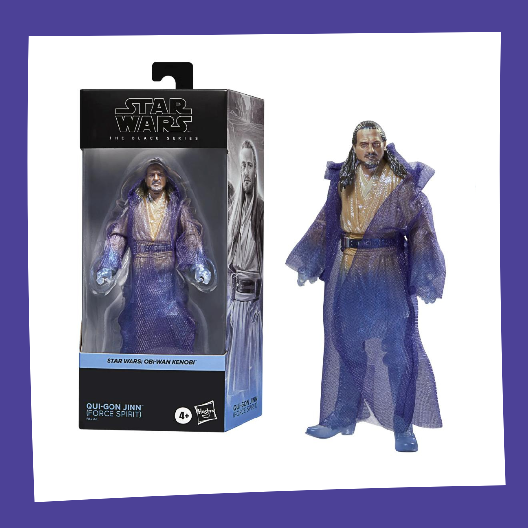 STAR WARS - Qui-Gon Jinn Esprit Black Series 15cm - Figurine Hasbro
