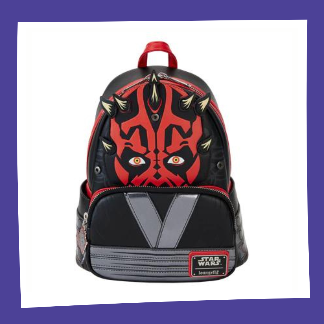 STAR WARS 1 25 ANNIV. - Dark Maul - Mini Sac à Dos LoungeFly