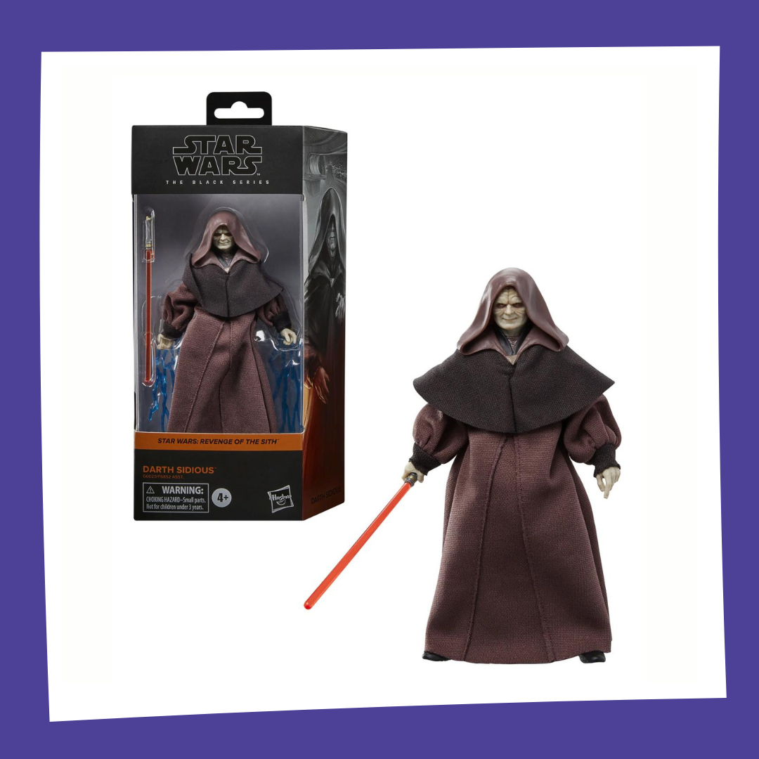 Figurine Hasbro - Star Wars - Dark Sidious Black Series 15cm