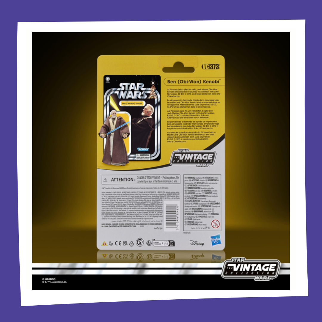 STAR WARS - Obi-Wan Kenobi - Figurine Hasbro Vintage Collection 10cm