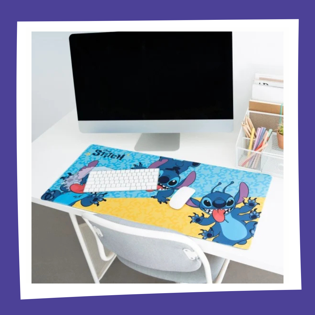 DISNEY - Stitch Crazy - Tapis de Bureau XL