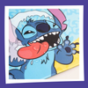 DISNEY - Stitch Crazy - Tapis de Bureau XL