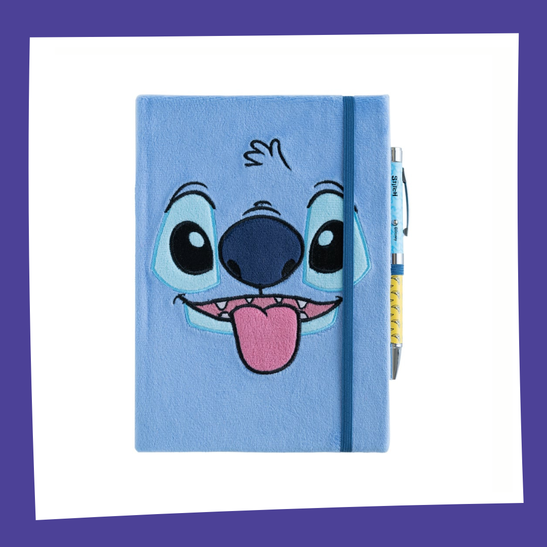 Disney Stitch - Notebook Peluche + Stylo-Bille Lumineux - Format A5 – Funky  Merch