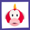 SUPER MARIO - Cheep Cheep - Peluche 13cm