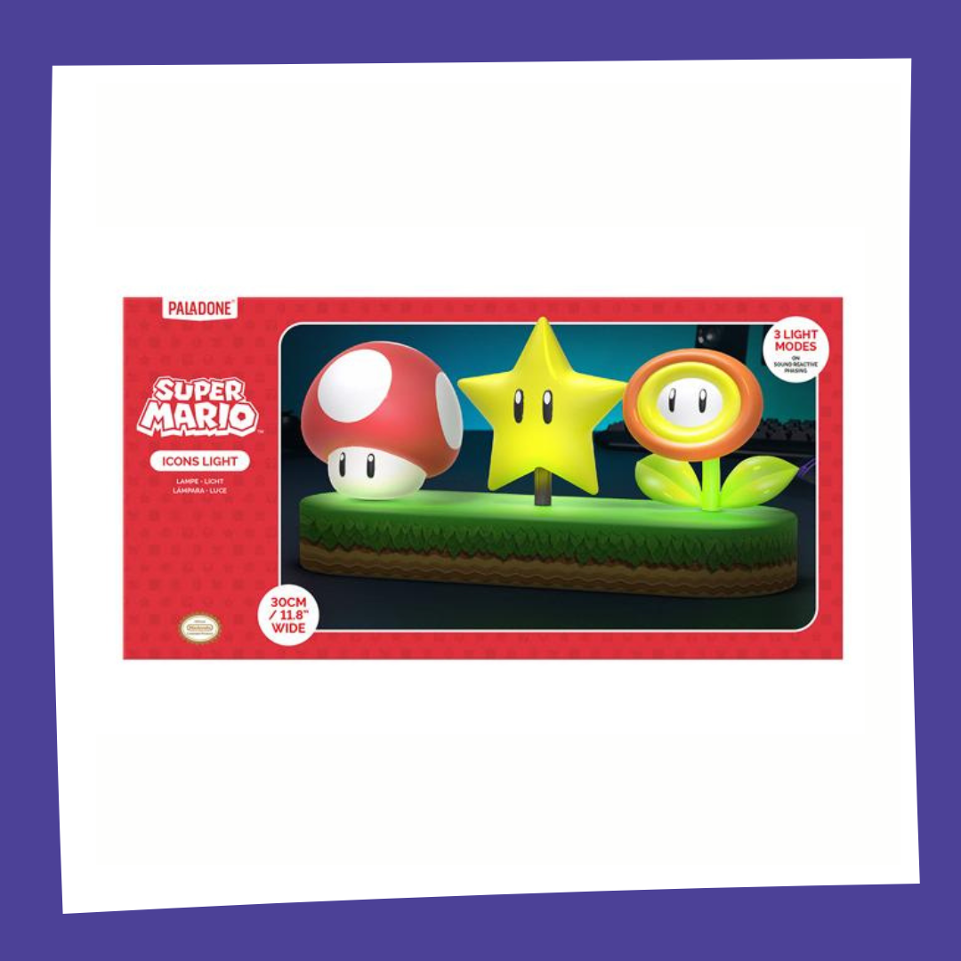 SUPER MARIO - Icones - Lampe 30cm