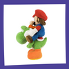 SUPER MARIO - Mario et Yoshi - Peluche 21cm - Nintendo