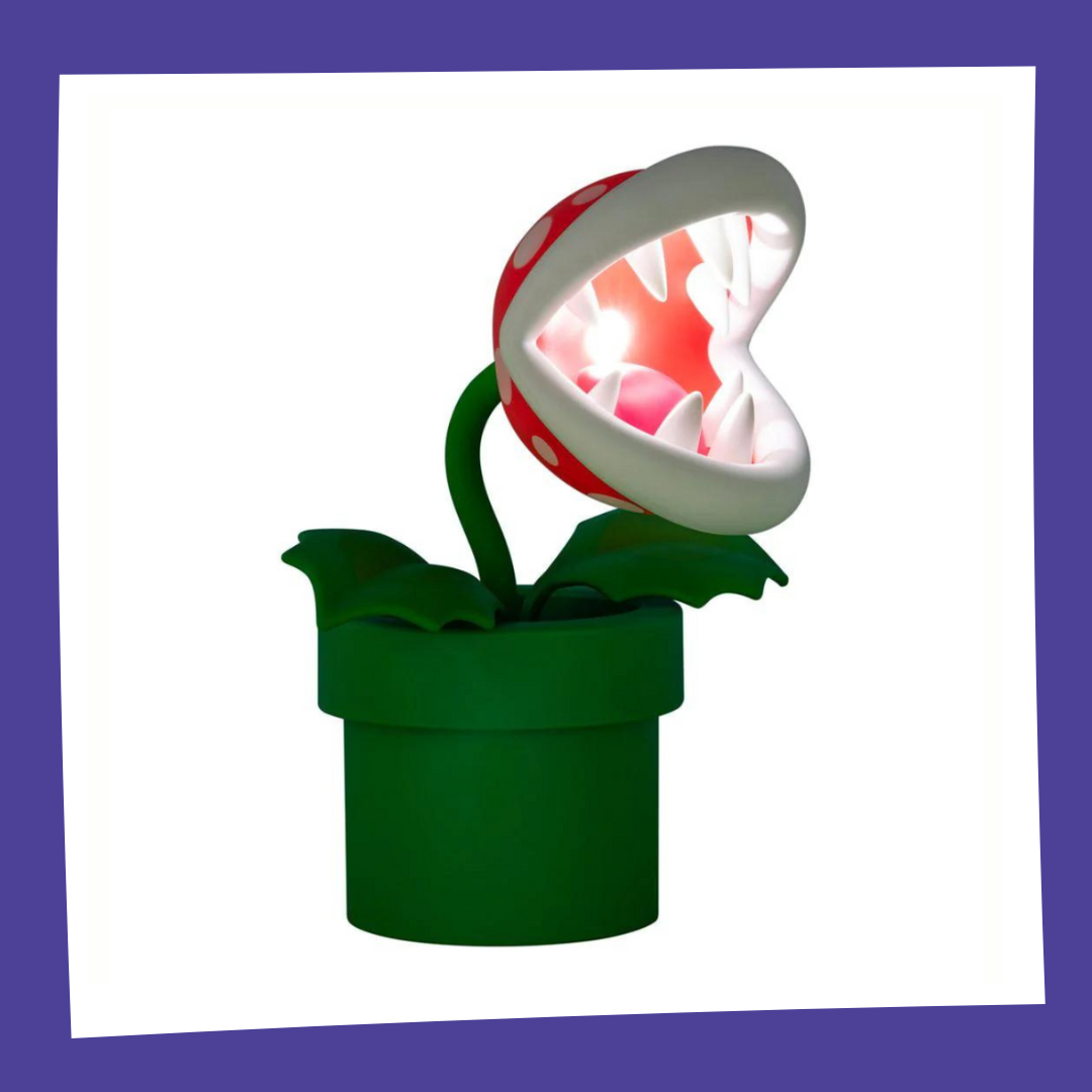 Lampe - Plante Piranha 21cm - Nintendo Super Mario