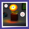 SUPER MARIO - Fleur de Feu - Lampe Décorative 27cm