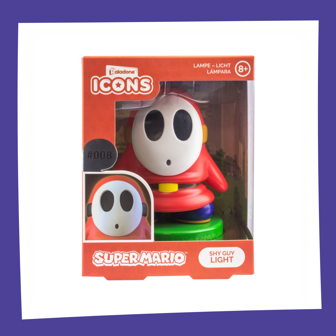 SUPER MARIO - Shy Guy - Lampe Icon 10cm