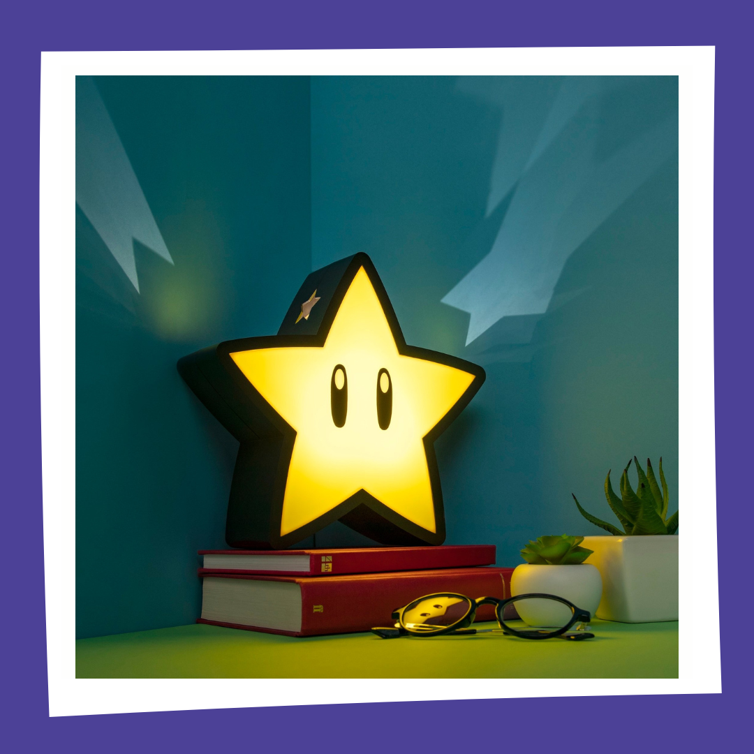 SUPER MARIO - Super Star - Lampe décorative USB