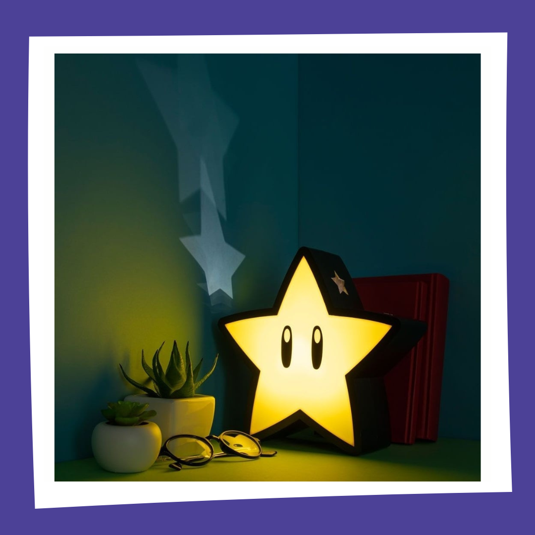 SUPER MARIO - Super Star - Lampe décorative USB
