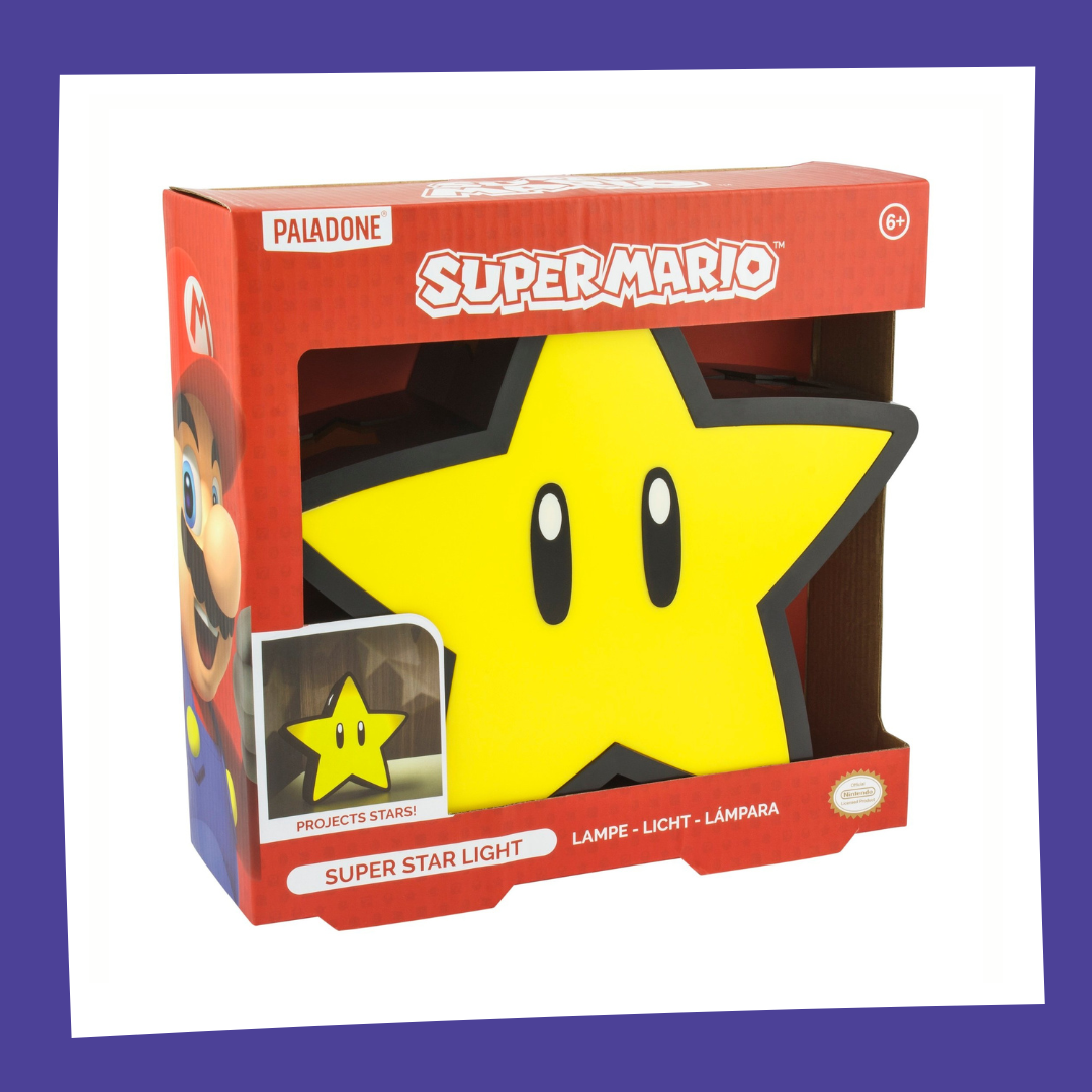 SUPER MARIO - Super Star - Lampe décorative USB