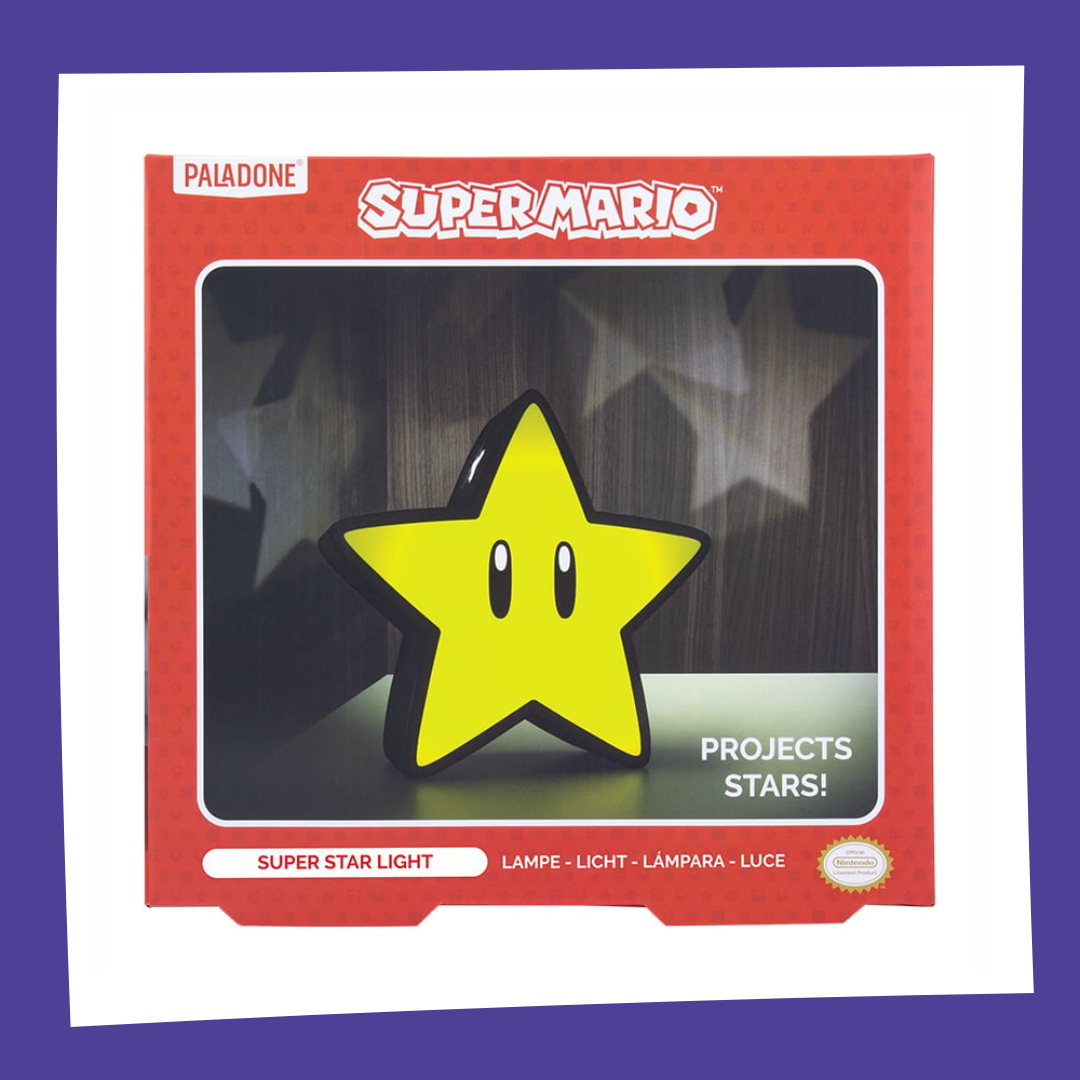 SUPER MARIO - Super Star - Lampe décorative USB