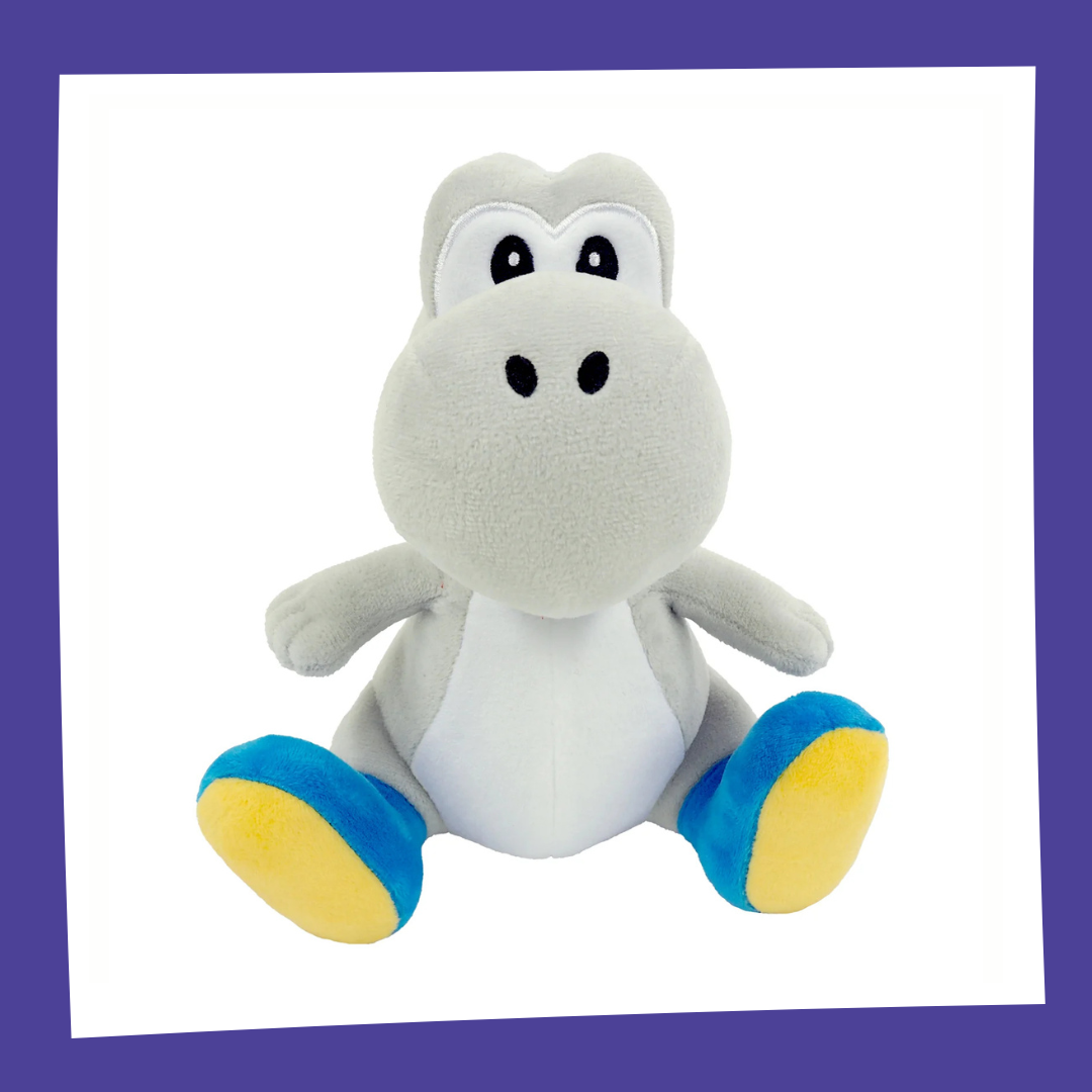 SUPER MARIO - Yoshi Blanc - Peluche 20cm
