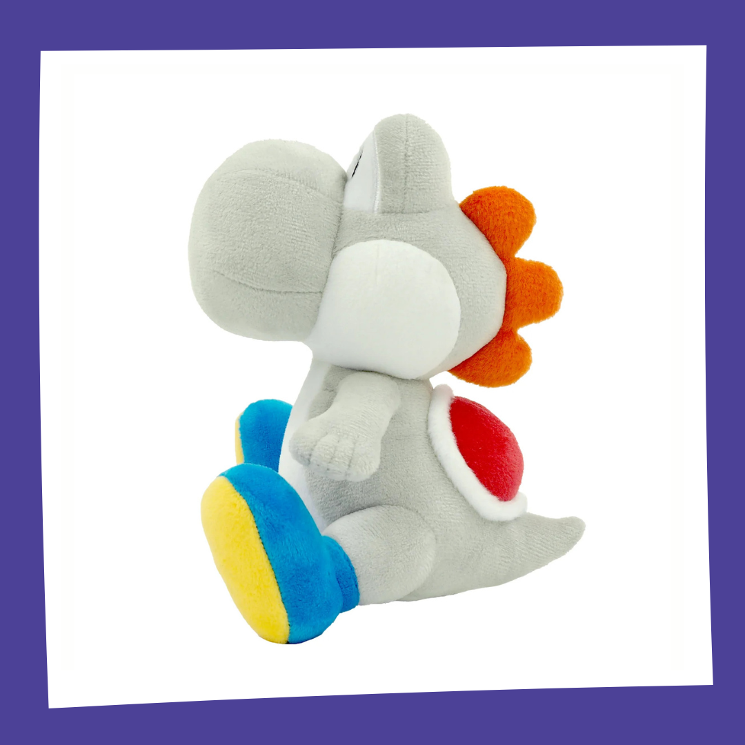 SUPER MARIO - Yoshi Blanc - Peluche 20cm