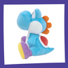 SUPER MARIO - Yoshi Bleu Ciel - Peluche 20cm