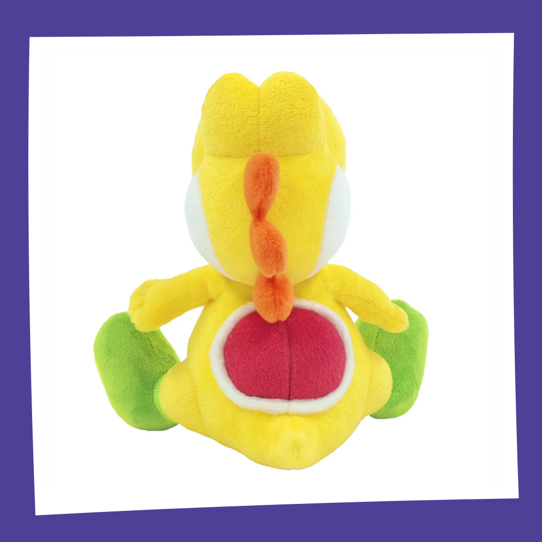 SUPER MARIO - Yoshi Jaune - Peluche 20cm